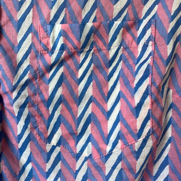 I.Crew Print Cotton Blouse - Picture 4 of 5